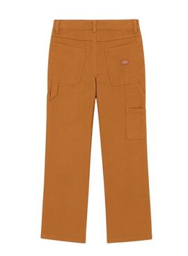 Calças Dickies Carpenter Camelo para menino