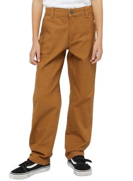 Calças Dickies Carpenter Camelo para menino