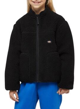 Forro Polar Dickies Mount Hope Preto para menino e menina