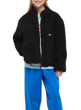 Forro Polar Dickies Mount Hope Preto para menino e menina