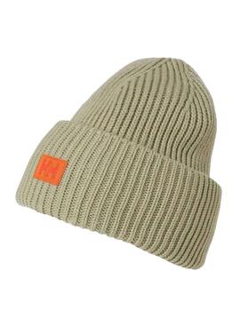 Gorro Helly Hansen Rib Verde para mulher e homem