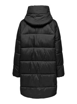 Jaqueta Acolchoada Only Lasta Preto para mulher