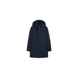 PARKA DE LÃ STRETCH AZUL MARINHO