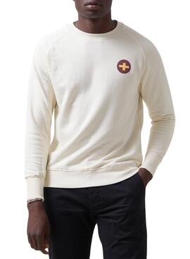 Sweatshirt Altonadock Cruz Bege para Homem