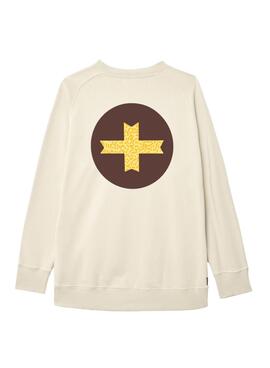 Sweatshirt Altonadock Cruz Bege para Homem