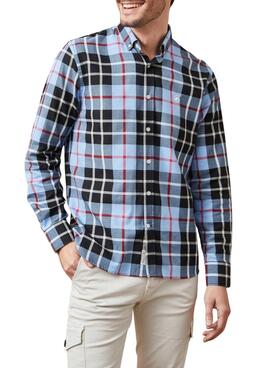 Camisa Altonadock Xadrez Azul para Homem