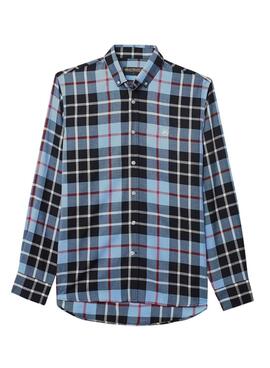 Camisa Altonadock Xadrez Azul para Homem