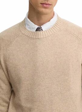 Camisola Pepe Jeans Cred bege para homem
