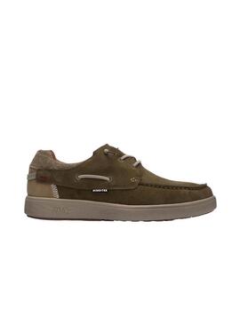 Sapatos Náuticos Walk In Pitas Omi Verde para Homem