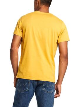 T-Shirt Pepe Jeans Eggo Amarelo Homem