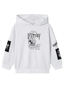 Sudadera Name It Stroels Branco para Menino