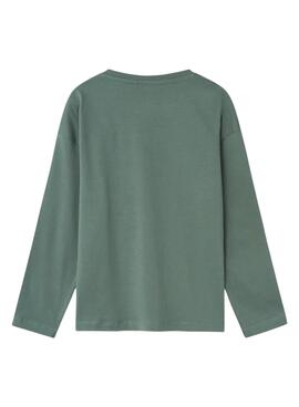 Camiseta Name It Sommo Verde para Menino