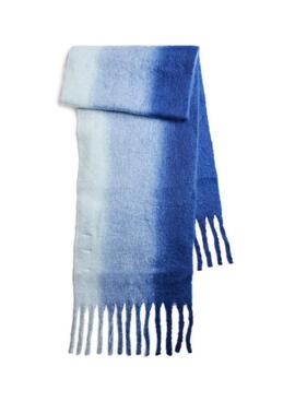 Cachecol Pieces Nocelynn Longa Azul para Mulher