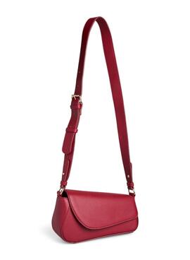 Bolsa Pieces Pinna Tiracolo Vermelha para Mulher