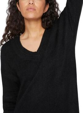 Vestido Vila Vima Malha Preto para mulher