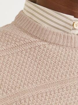 Camisola Jack and Jones Jerry Bege para homem