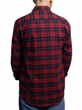 Camisa Klout Tartan Escarlata para hombre - Camisa Klout Tartan escarlata para homem.