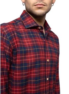 Camisa Klout Tartan Escarlata para hombre - Camisa Klout Tartan escarlata para homem.