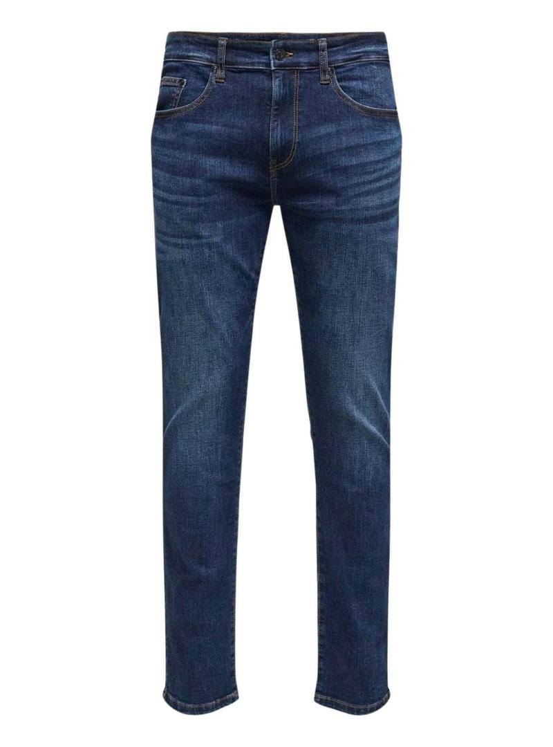 Calça Only and Sons Loom Slim azul para homem
