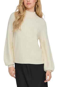 Only Jersey Katia bege para mulher.