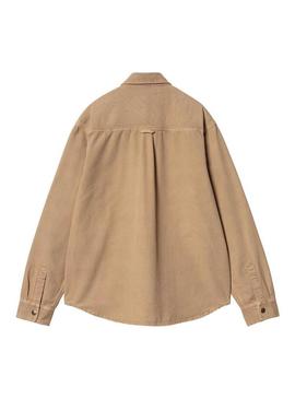 Camisa de sobre Carhartt Conro camel para homem.