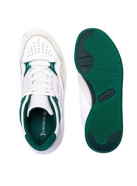 Sapatilhas Lacoste Court Slam Branco Verde Mulher