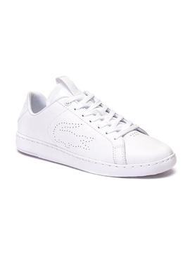 Sapatilhas Lacoste Carnaby Evo Light Branco Mulher