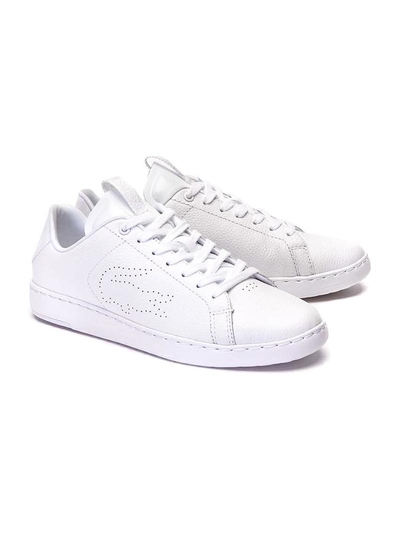 Sapatilhas Lacoste Carnaby Evo Light Branco Mulher
