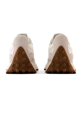 Sapatilha New Balance 327 bege animal print para mulher