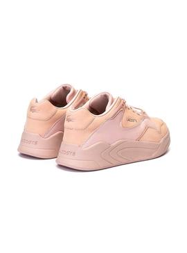 Sapatilhas Lacoste Court Slam rosa para Mulher