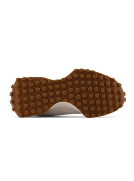 Sapatilha New Balance 327 bege animal print para mulher