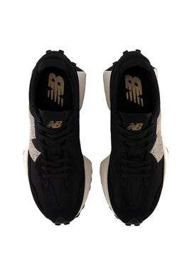 Tênis New Balance 327 preto animal print para mulher