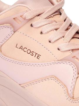 Sapatilhas Lacoste Court Slam rosa para Mulher