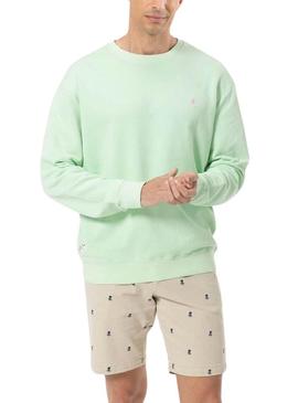 Moletom O Polvo Logo Verde Para Homem