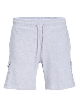 Bermudas Jack and Jones Swift Cargo Branco Para Homem