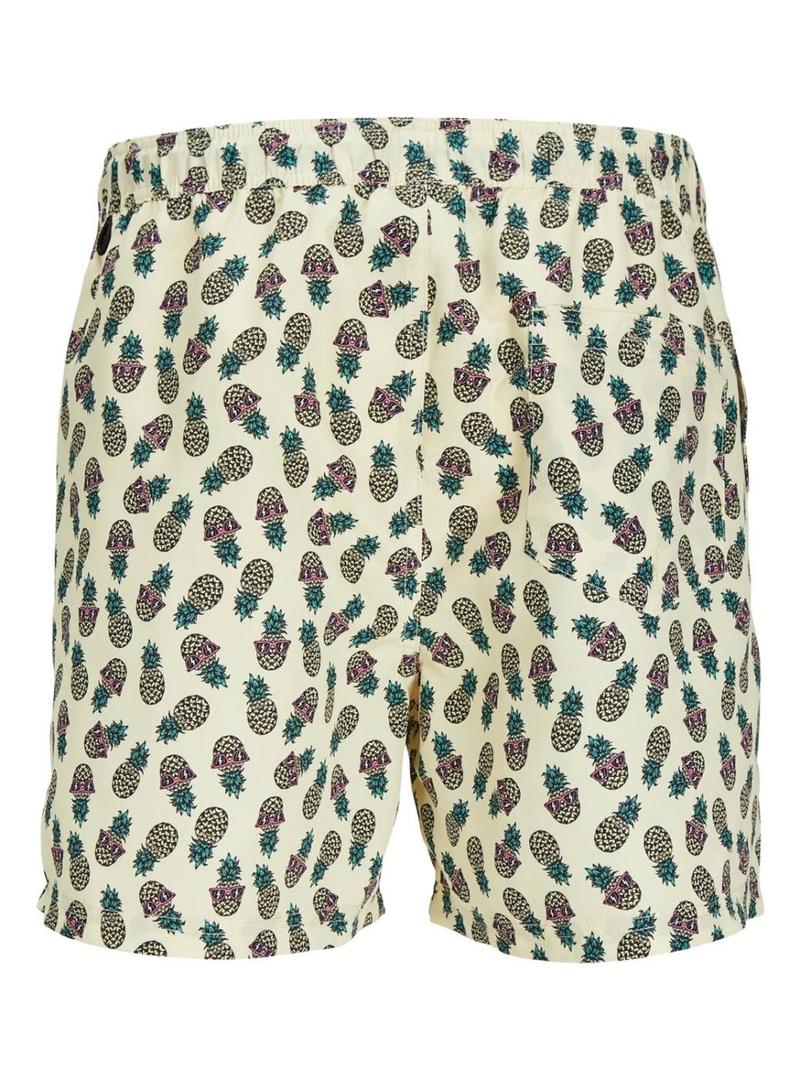 Calções Jack and Jones Fiji Amarelo para Homem