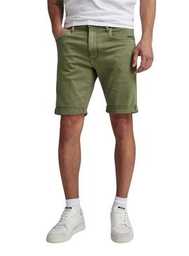 Bermuda G-Star Slim Elto Verde para Homem