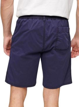 Bermudas Superdry Walk Marinho para Homem.