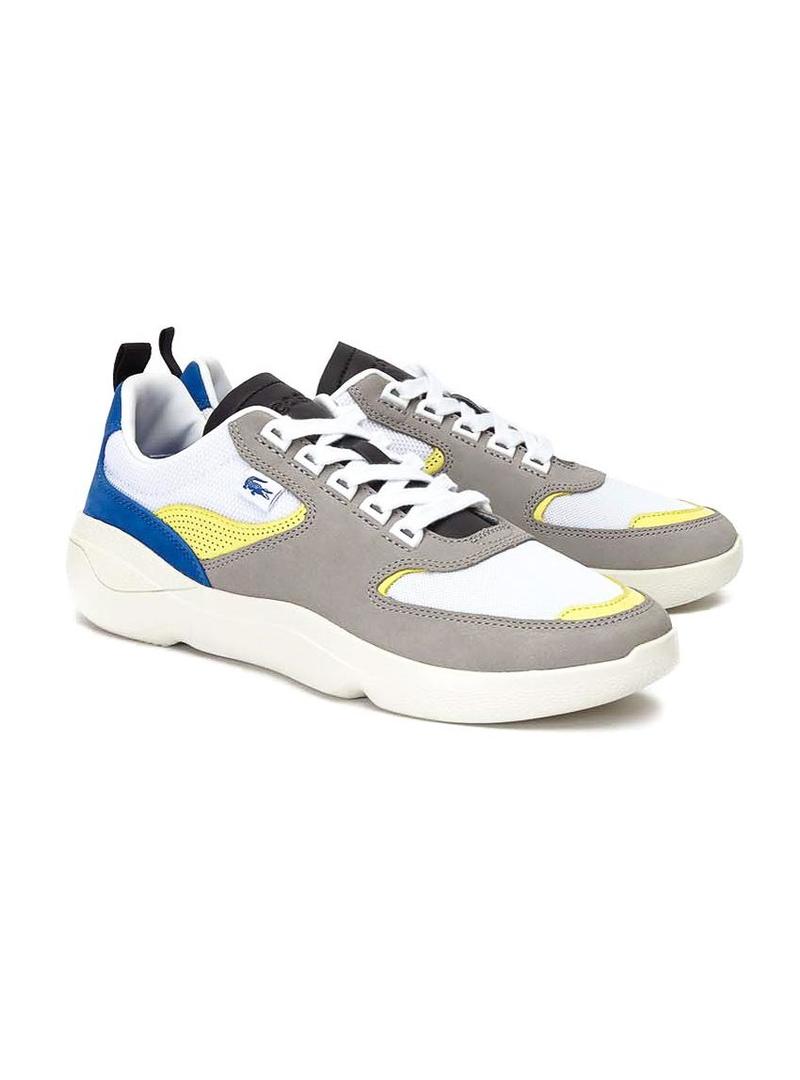 Sapatilhas Wildcard Lacoste de coiro para Homem