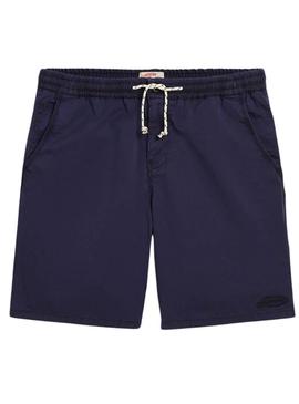Bermudas Superdry Walk Marinho para Homem.