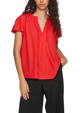 Blusa Vila Vinensa Vermelha para Mulher