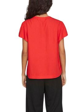Blusa Vila Vinensa Vermelha para Mulher