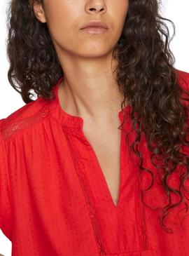 Blusa Vila Vinensa Vermelha para Mulher
