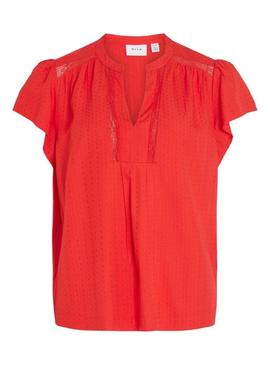 Blusa Vila Vinensa Vermelha para Mulher