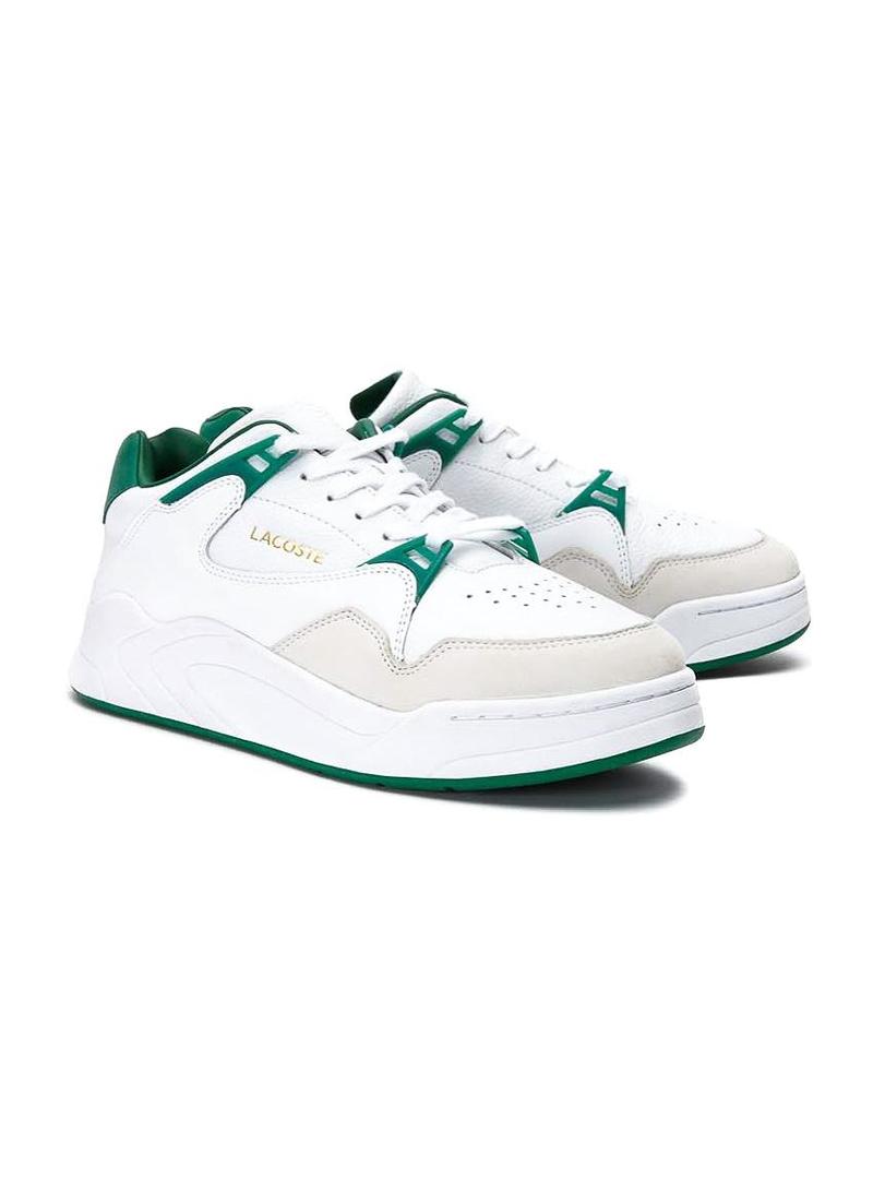 Sapatilhas Lacoste Court Slam Branco Verde Homem