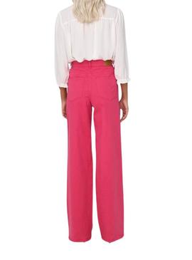 Calça de ganga Only Madison Rosa para Mulher.