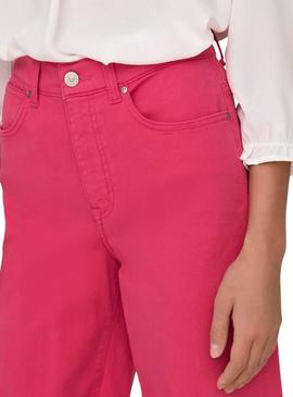 Calça de ganga Only Madison Rosa para Mulher.