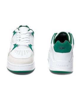 Sapatilhas Lacoste Court Slam Branco Verde Homem
