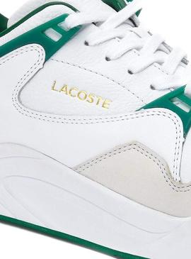 Sapatilhas Lacoste Court Slam Branco Verde Homem