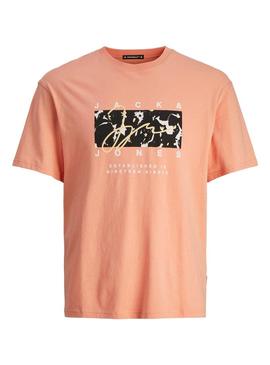 Camiseta Name It Joraruba Aop Laranja Menino